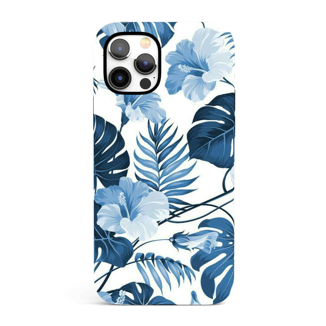 Icy Blue Leaf  - Tough iPhone Case