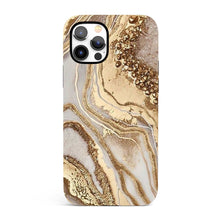 Load image into Gallery viewer, Golden Marble  - Tough iPhone Case
