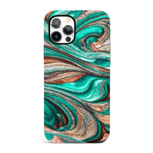 Load image into Gallery viewer, Green Infusion  - Tough iPhone Case
