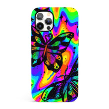 Load image into Gallery viewer, Psychedelic Butterfly  - Tough iPhone Case
