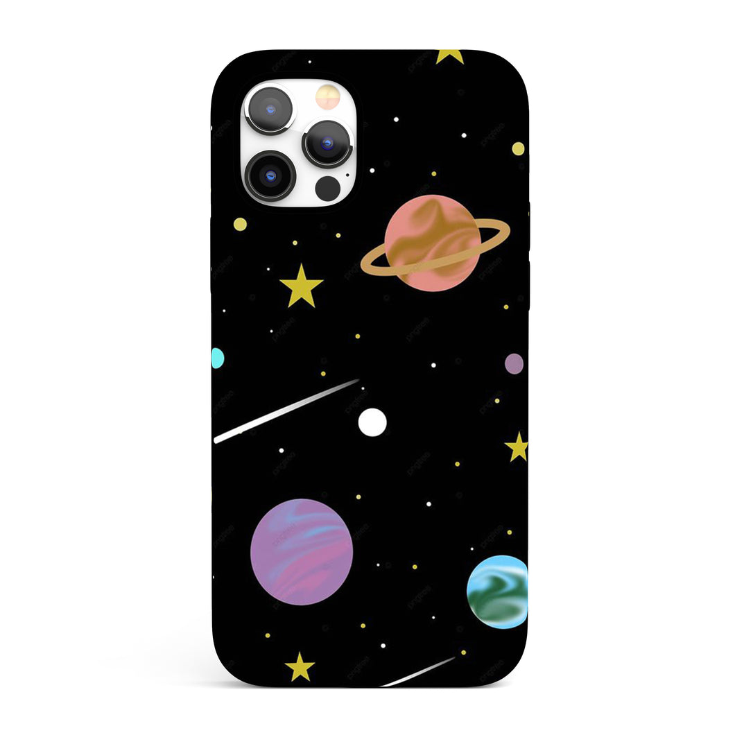 Cartoon Space  - Tough iPhone Case