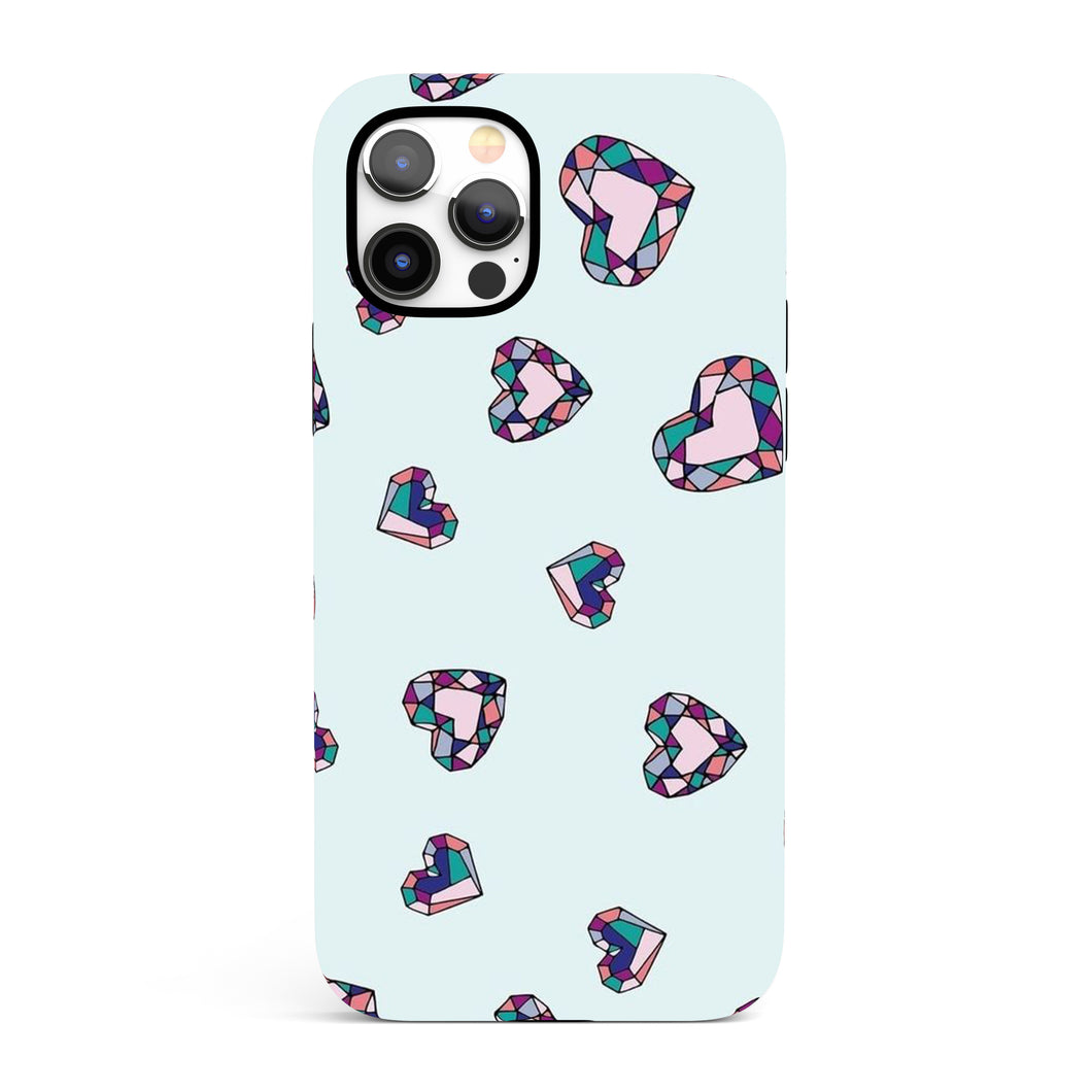 Heart Of Diamonds  - Tough iPhone Case