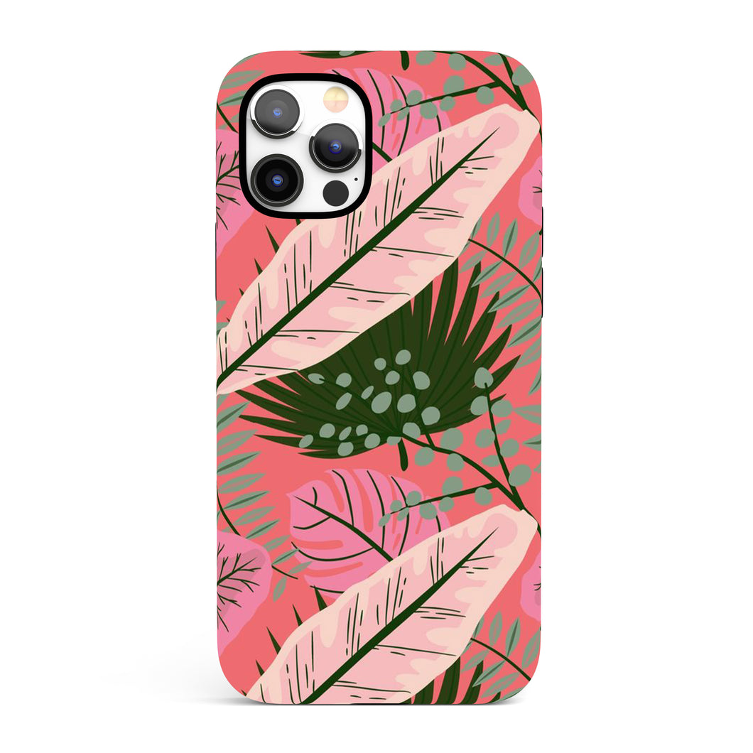 Tropical Pink  - Tough iPhone Case