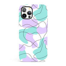 Load image into Gallery viewer, Abstract Overlap - Tough iPhone Case
