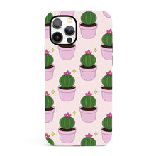 Load image into Gallery viewer, Pink Cactus  - Tough iPhone Case
