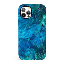 Load image into Gallery viewer, Ocean Blue Marble  - Tough iPhone Case
