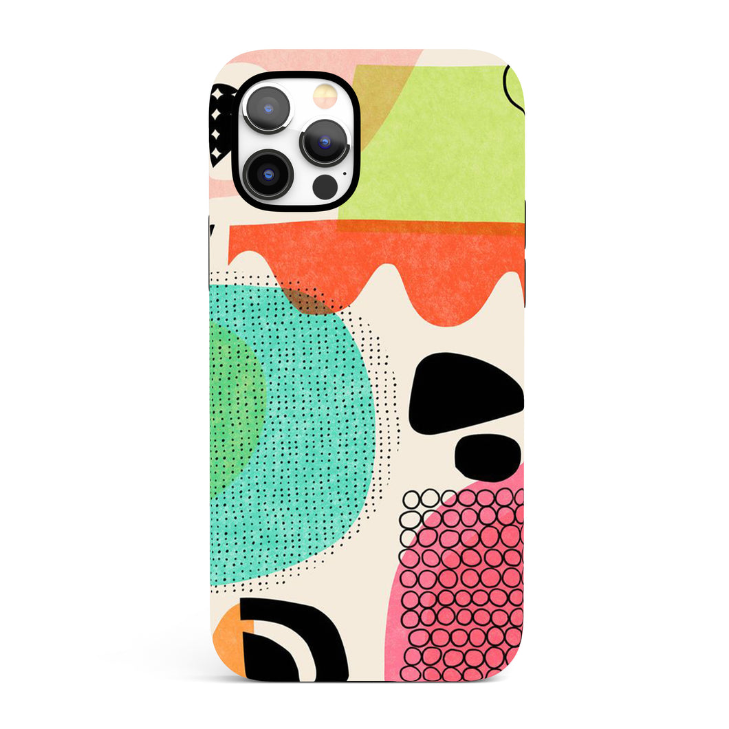 Tropical Abstract  - Tough iPhone Case