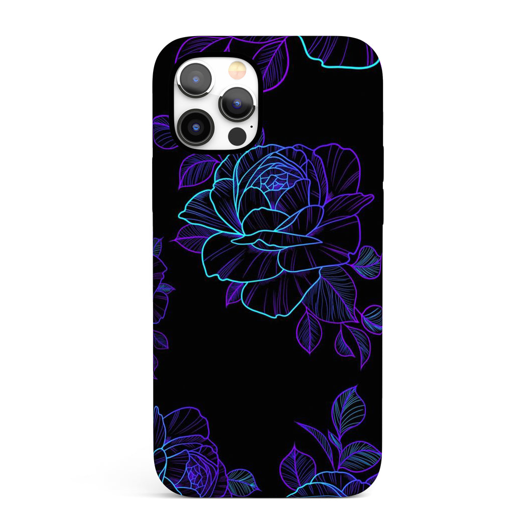 Neon Rose  - Tough iPhone Case