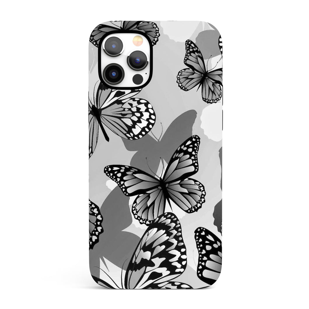 Monochromic Butterfly  - Tough iPhone Case