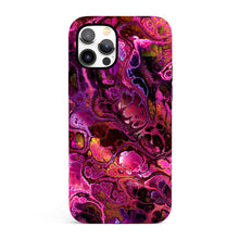 Load image into Gallery viewer, Pink Vein Marble  - Tough iPhone Case
