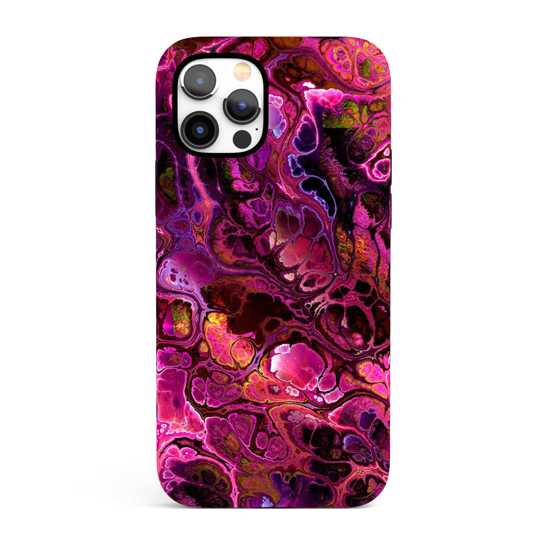 Pink Vein Marble  - Tough iPhone Case