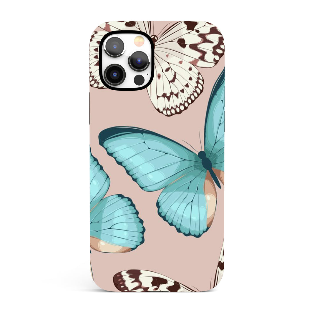 Big Blue Butterfly  - Tough iPhone Case