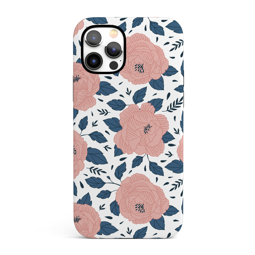 Retro Rose  - Tough iPhone Case