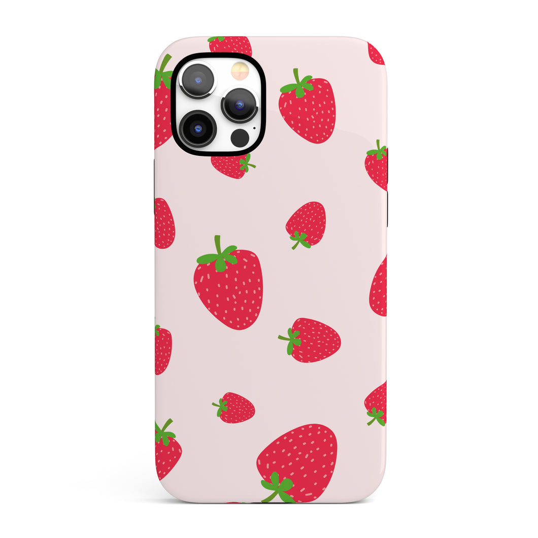 Strawberry Tumble  - Tough iPhone Case