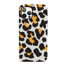 Load image into Gallery viewer, White &amp; Orange Leopard  - Tough iPhone Case
