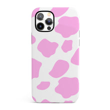 Load image into Gallery viewer, Pink Cow  - Tough iPhone Case
