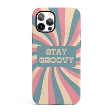 Load image into Gallery viewer, Stay Groovy  - Tough iPhone Case
