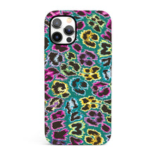 Load image into Gallery viewer, Teal Leopard  - Tough iPhone Case
