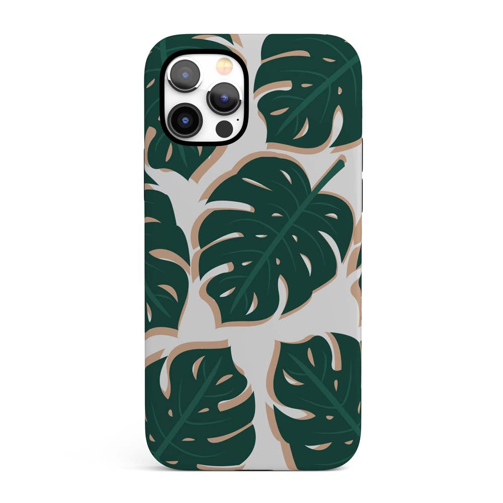 Pure Palm - Tropical Palm Leaf iPhone Case