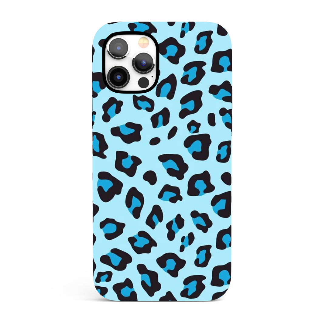 Baby Blue Leopard  - Tough iPhone Case