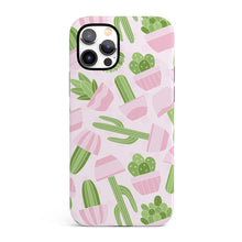 Load image into Gallery viewer, Cactus Pink - Pink Cactus iPhone Case 
