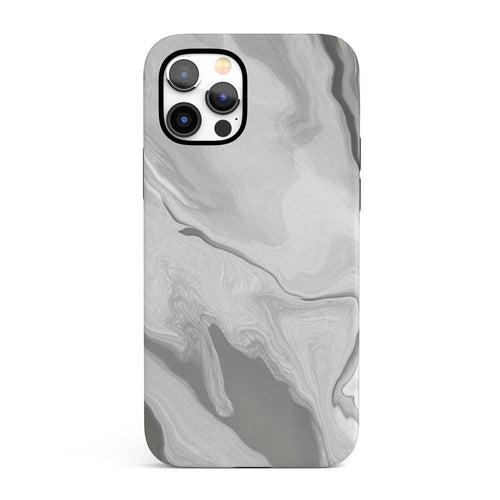 Picasso Grey - Marble iPhone Case