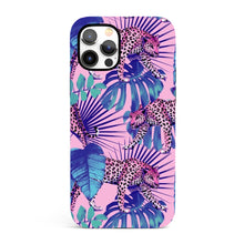 Load image into Gallery viewer, Pink Jungle  - Tough iPhone Case
