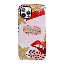 Load image into Gallery viewer, Girl Power - Girls Supporting Girls iPhone Case
