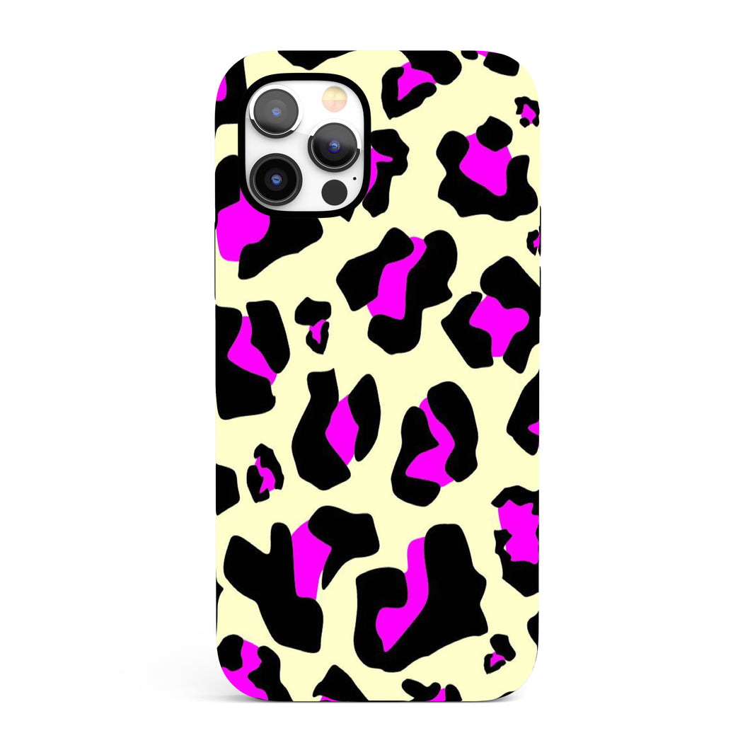 Neon Nude Leopard  - Tough iPhone Case