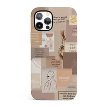 Load image into Gallery viewer, Positively Abstract - Girls Supporting Girls iPhone Case
