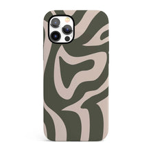 Load image into Gallery viewer, Retro Zebra - Zebra Print iPhone Case
