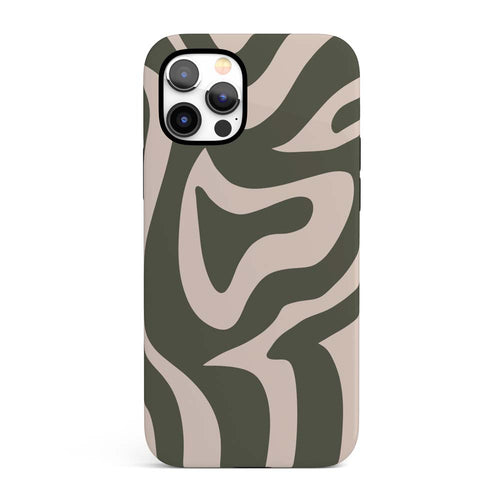 Retro Zebra - Zebra Print iPhone Case