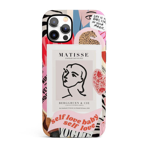 Matisse - Positive Quote iPhone Case