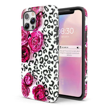 Load image into Gallery viewer, Leopard Rose  - Tough iPhone Case
