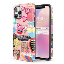 Load image into Gallery viewer, Girls Supporting Girls  - Tough iPhone Case
