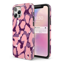 Load image into Gallery viewer, Leopard Cammo Purple  - Tough iPhone Case
