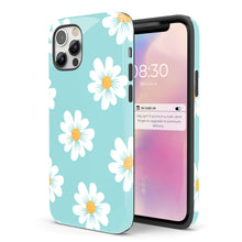 Load image into Gallery viewer, Daisy Blue  - Tough iPhone Case
