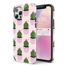 Load image into Gallery viewer, Pink Cactus  - Tough iPhone Case
