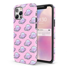 Load image into Gallery viewer, Planet Pink  - Tough iPhone Case
