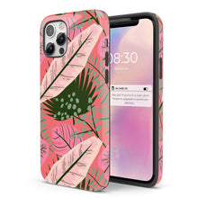 Load image into Gallery viewer, Tropical Pink  - Tough iPhone Case
