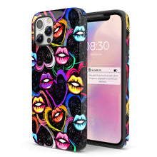 Load image into Gallery viewer, Vibrant Kiss  - Tough iPhone Case
