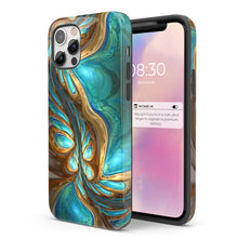 Load image into Gallery viewer, Neptune Marble  - Tough iPhone Case
