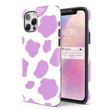 Load image into Gallery viewer, Purple Cow  - Tough iPhone Case
