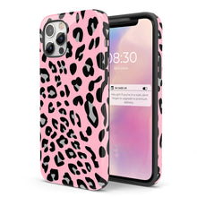 Load image into Gallery viewer, Pink Leopard  - Tough iPhone Case
