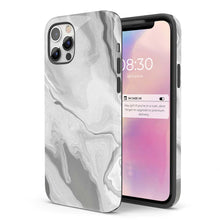 Load image into Gallery viewer, Picasso Grey - Marble iPhone Case
