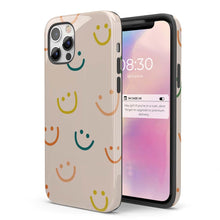 Load image into Gallery viewer, Nude Smiley Face iPhone Case
