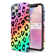 Load image into Gallery viewer, Rainbow Leopard  - Tough iPhone Case
