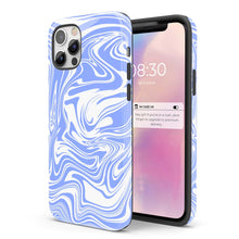 Load image into Gallery viewer, Groovy Blue  - Tough iPhone Case
