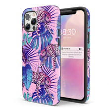 Load image into Gallery viewer, Pink Jungle  - Tough iPhone Case
