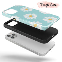 Load image into Gallery viewer, Daisy Blue  - Tough iPhone Case
